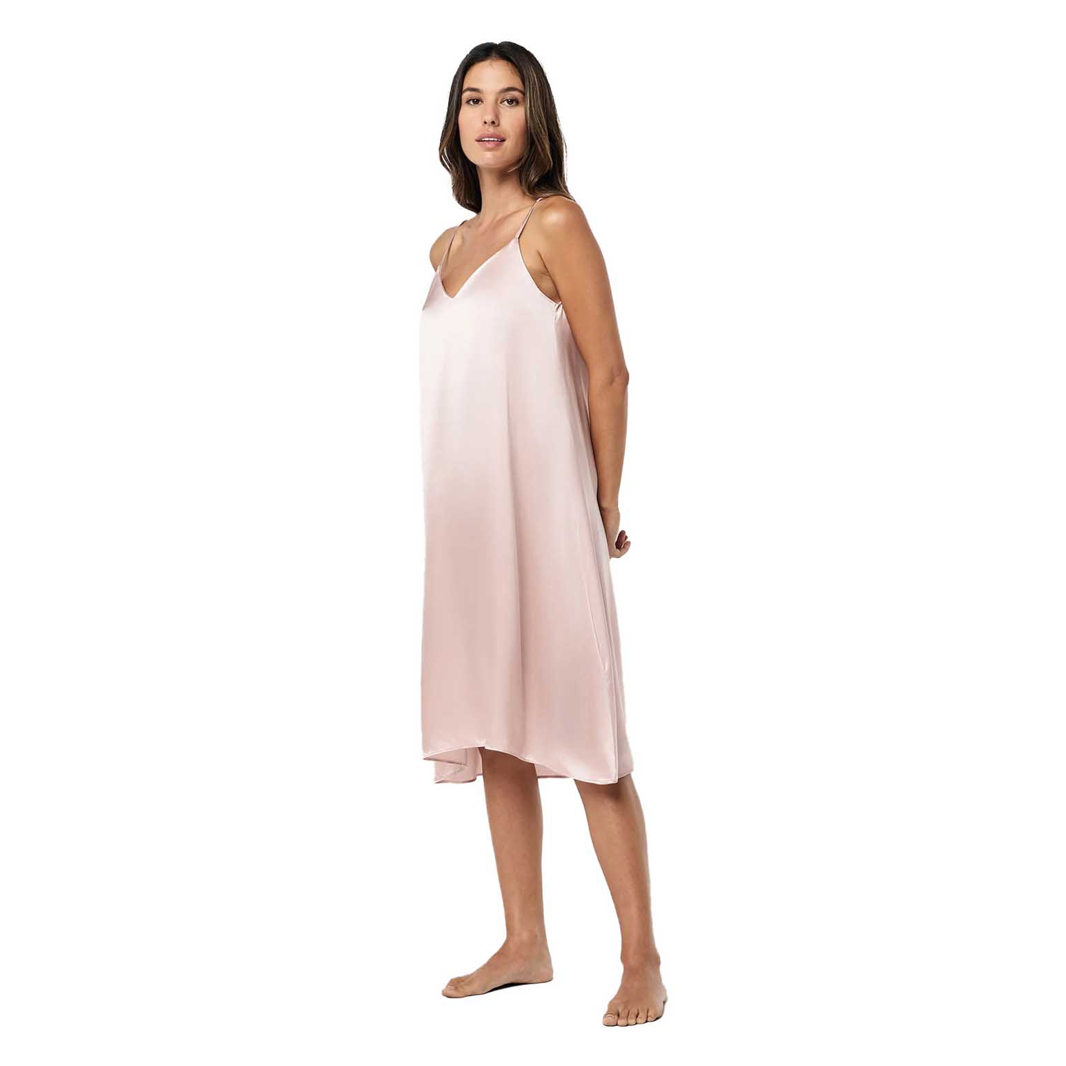 Papinelle Audrey Mulberry Silk Slip Nightie